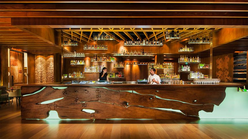 Grain cocktail bar features an extensive list of craft beers, Australian wines and spirits.