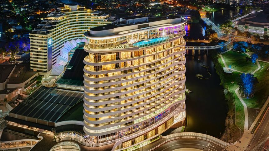 The Darling is perched on The Star Gold Coast's Broadbeach island.
