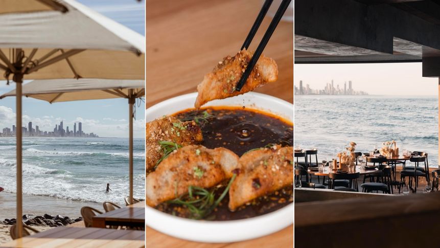 Treat your taste buds and your eyes at Rick Shores in Burleigh Heads.