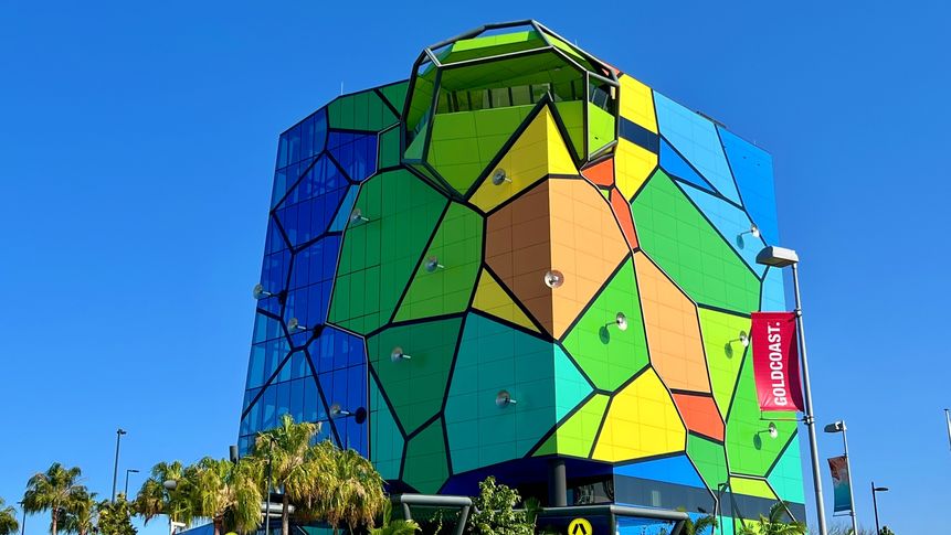 HOTA, Home of the Arts is a precinct where art, entertainment and dining collide.