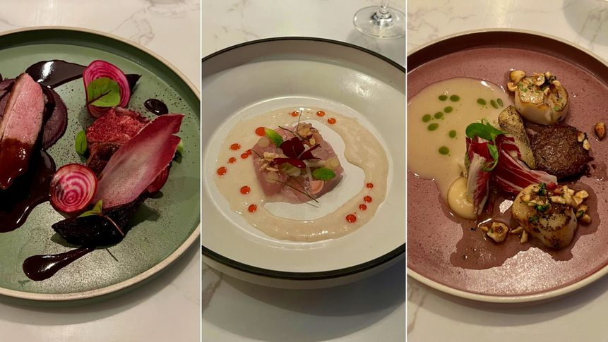 A taste of Citrique's six-course degustation.