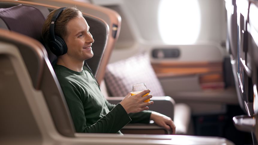 KrisFlyer Elite Gold status gives you plenty of reasons to smile.