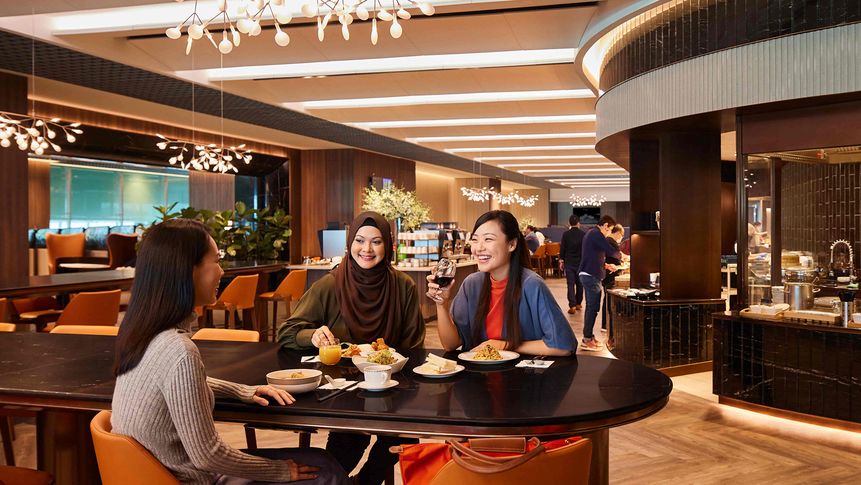 PPS members enjoy access to SilverKris business lounges.