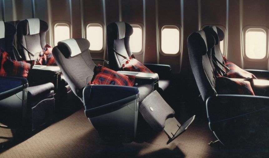 BA's Club World Cradle business class recliner