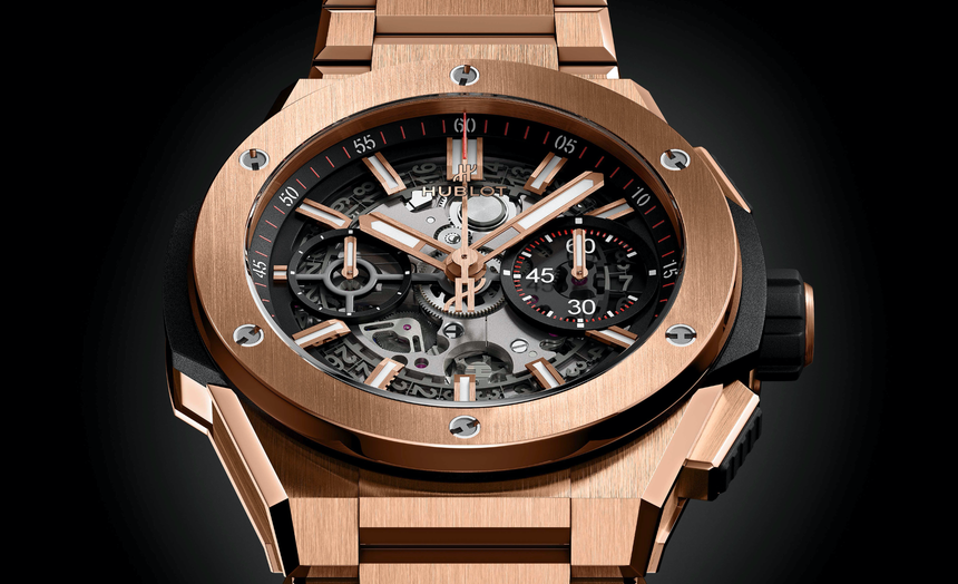 Making a statement: Hublot's Big Bang Integral King Gold.