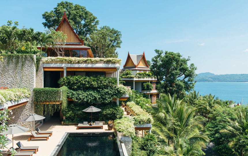 A villa at Amanpuri in Thailand.