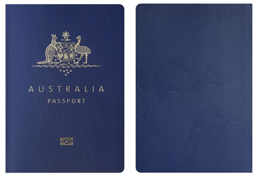 Australia's new-look R series passport. Department of Foreign Affairs and Trade