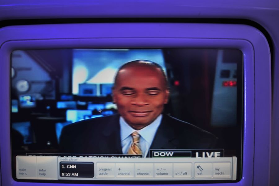 We cross live now to CNN, which streams live to your seat-back on Virgin America...