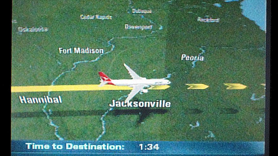 The 3D view of the plane en-route is perfect for moving map geeks like me.