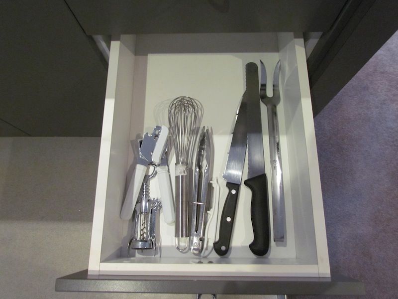 The range of utensils is good.