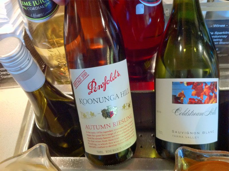 The white wine selection was excellent. (Try the Riesling.)