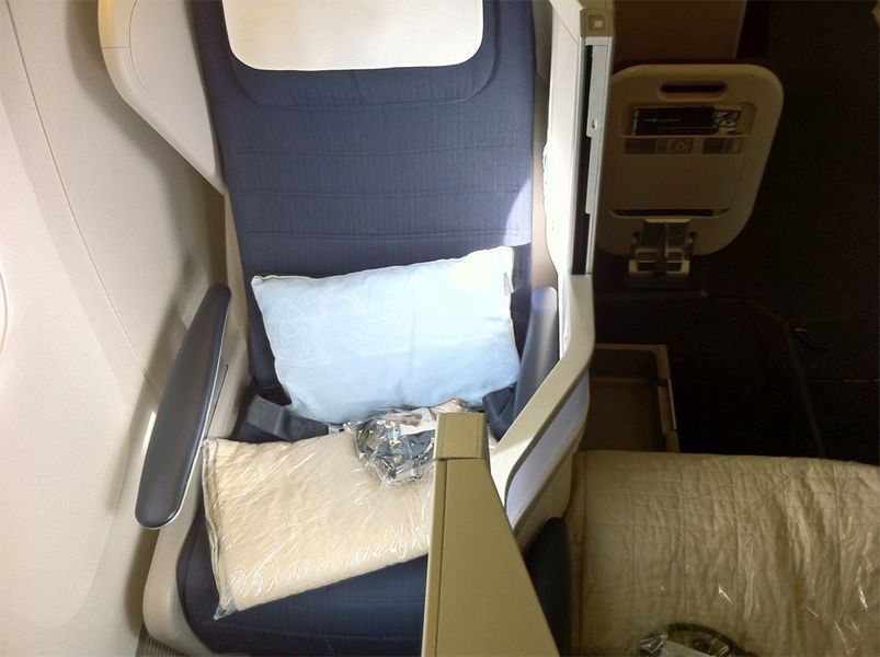 BA's staggered front-back seating is unique.