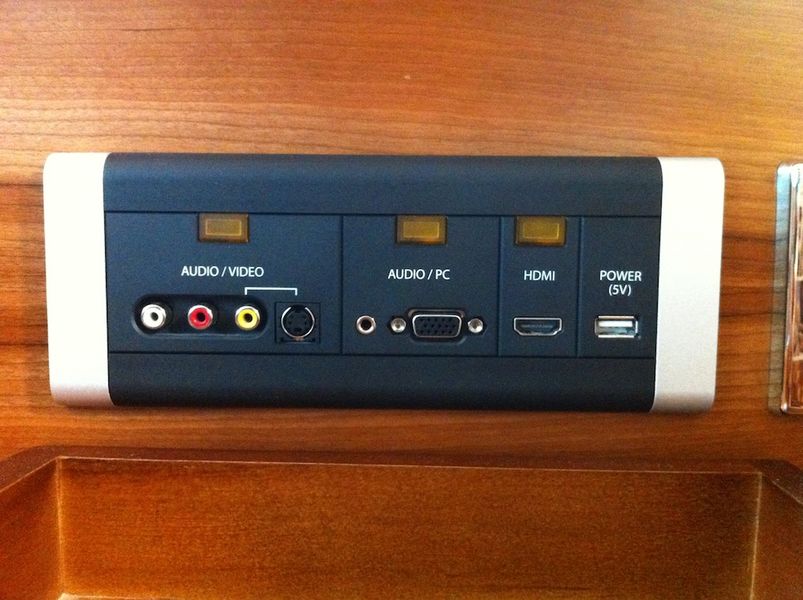 Extensive connection options are very welcome if you want to get your own music and movies on the big screen.
