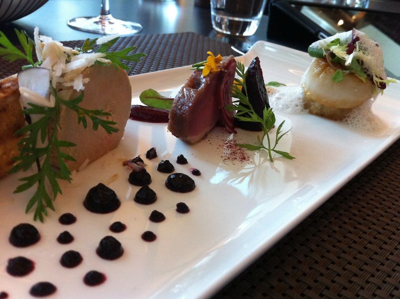 The tasting menu was absolutely superb. Of the starters, the foie gras was particularly outstanding.