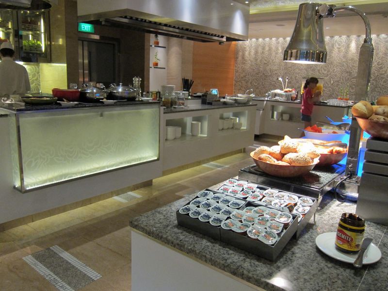 Breakfast in the main restaurant was top-notch.