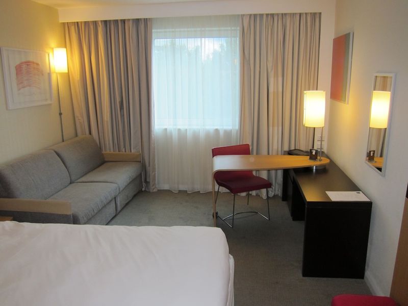 It's Novotel, so the room is functional rather than luxurious, but it does the job.
