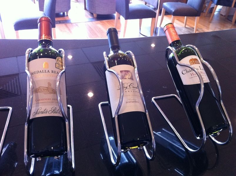 Having six options in a business lounge is a step above the competition.