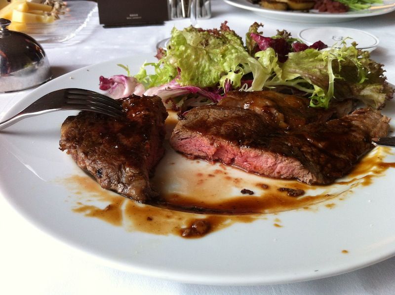 French chefs, French steak cooking -- absolutely brilliant.
