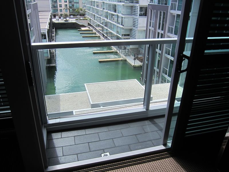 Having your own balcony is a lovely touch, especially in Auckland's mild climate.
