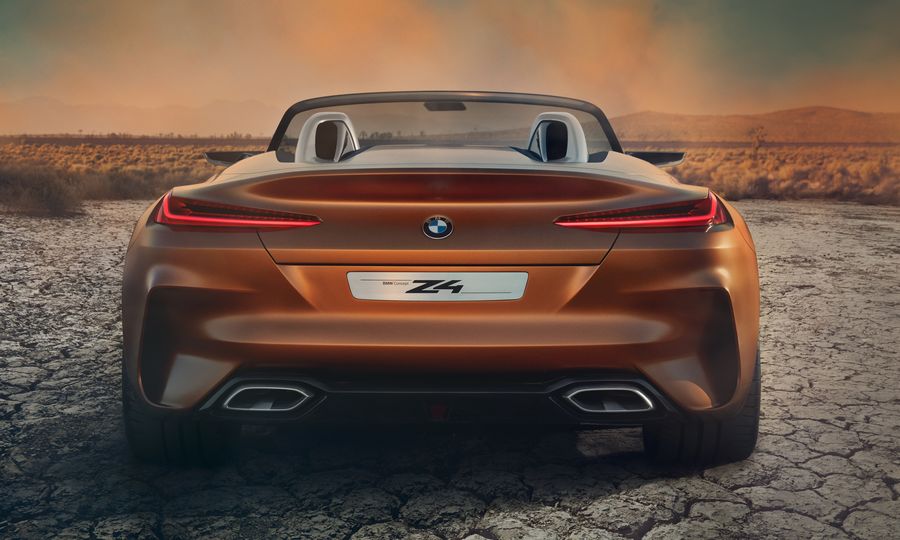 The initial Z4 concept model revealed in mid-2017