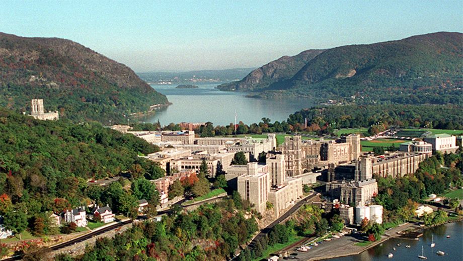The West Point grounds are stunningly beautiful in themselves