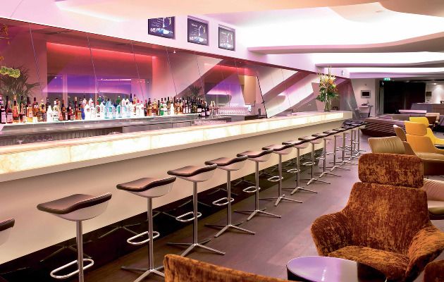 Funky and modern, Virgin's Clubhouse is great for relaxing or getting some work done