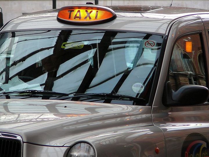 London's signature black cabs are the easiest door-to-door option.. Russ London