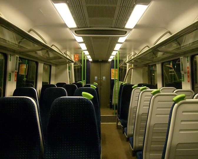 Heathrow Connect: cheaper than the Heathrow Express, and with denser seating.