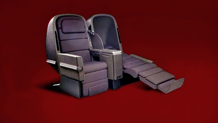 Qantas' first-generation Skybed isn't quite up to its A380 standard, but it's comfortable enough for a few hours across the Tasman.
