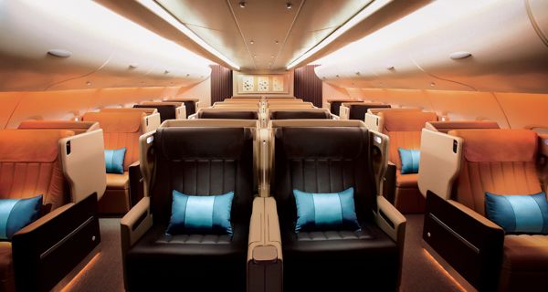 The extra-wide, fully flat beds in business class on the A380 and 777-300ER are markedly better than the 777-300 offering.