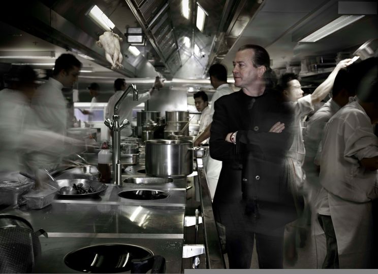 Neil Perry himself sends through menu suggestions frequently, Terry Higgins tells us.