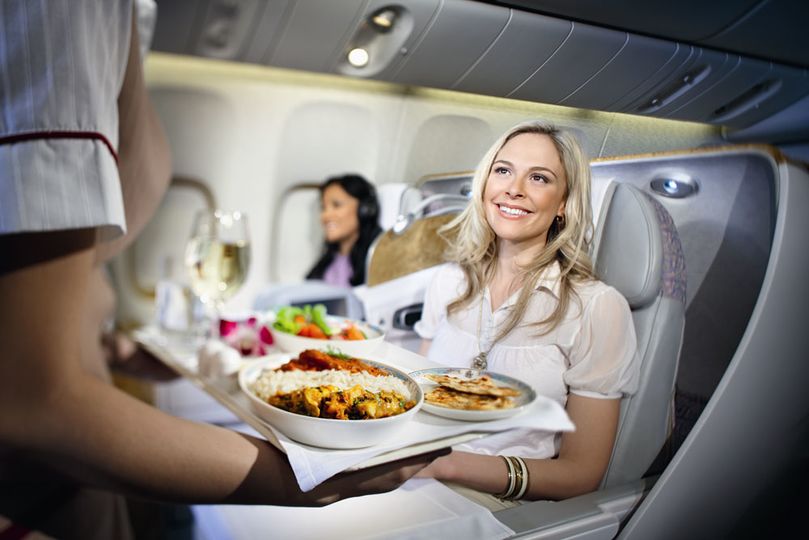 A side benefit for other passengers with international palates is a wider range of dishes offered in business class.