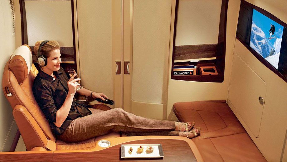 SQ's first class: equally private, equally aspirational.
