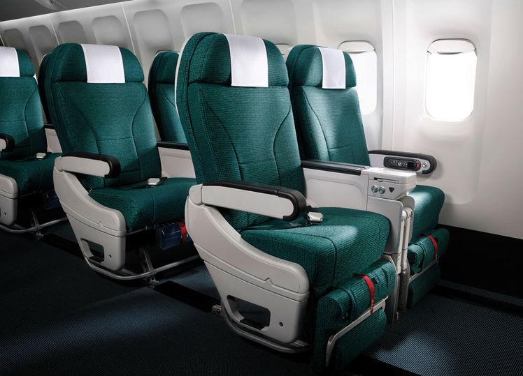 Cathay's premium economy seats will soon be seen on many major routes