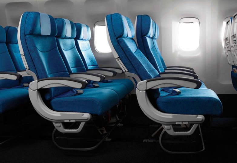 New CX economy seats: a marked improvement from their fixed-back predecessors