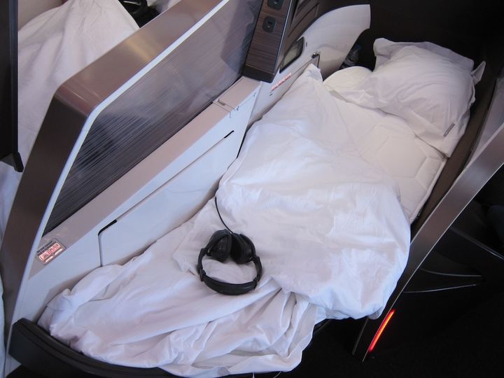 The Upper Class Dream Suite beds will be a bit wider on the Boeing 787