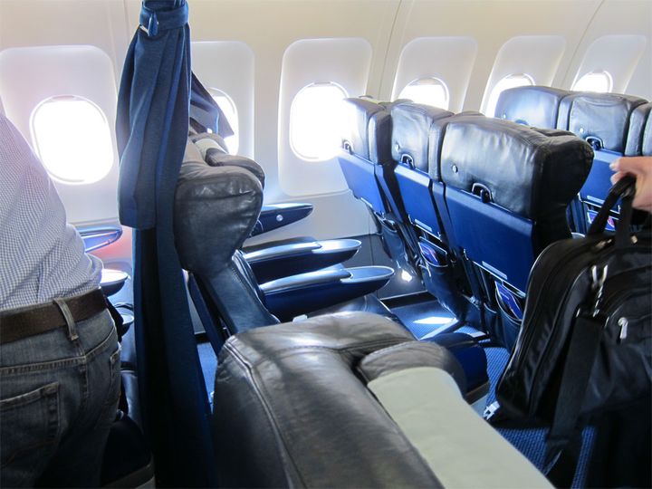British Airways' current Club Europe seating