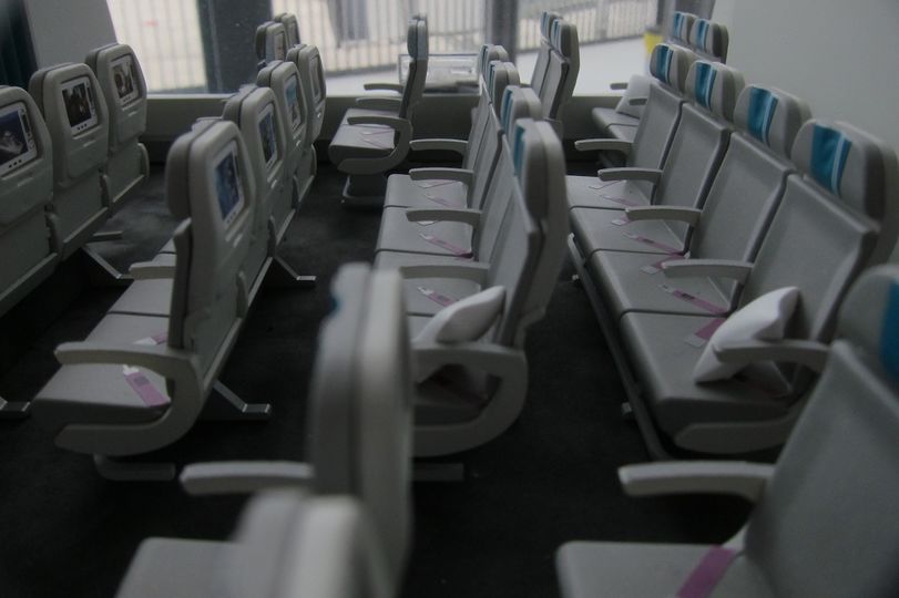 The planned 2-4-2 premium economy cabin treads the line between the business and economy offerings.