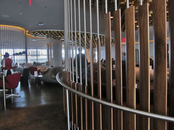 Menus are on every table, and red-jacketed staff are enthusiastic about their lounge's offerings.
