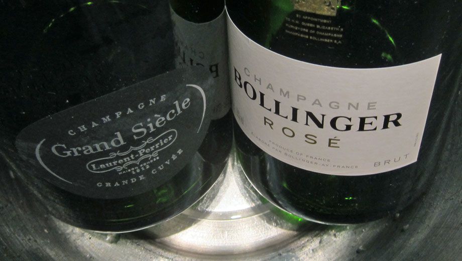 You may have to sample both champagnes to figure out which you think is better. Alas.