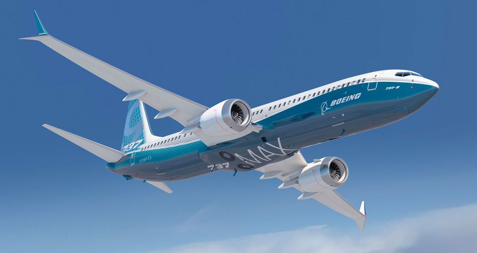 The 737 MAX includes new 'winglets' designed to increase fuel efficiency