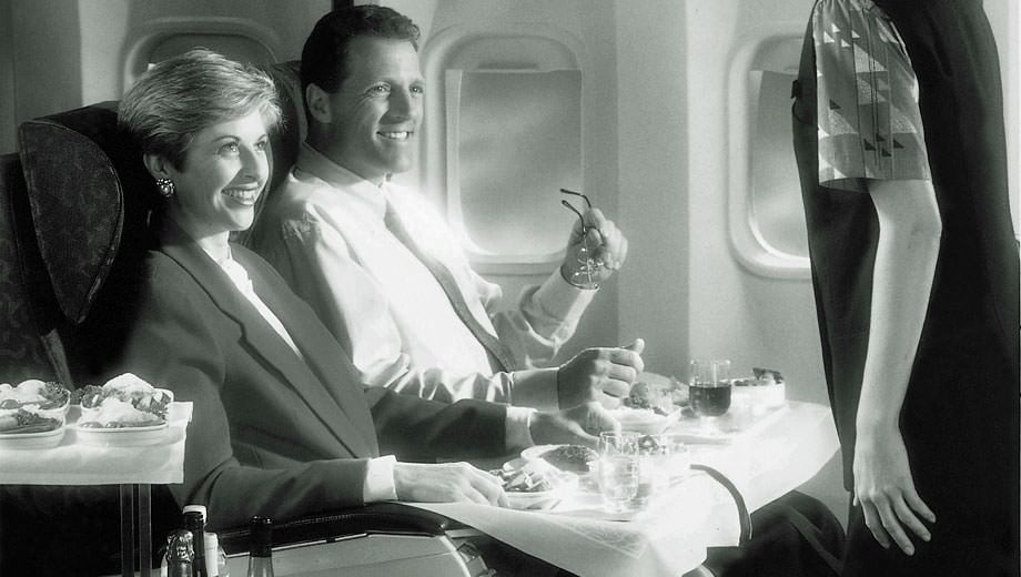 If your seat doesn't fill you with joy, think how much comfortable and productive you'll be than the people in this Qantas 1979 business class seat!