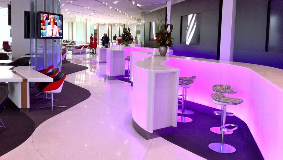 Virgin's new Canberra lounge will borrow its design DNA from the slick Melbourne and Brisbane lounges