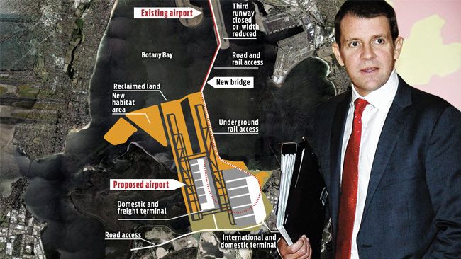 NSW Treasurer Mike Baird wants a closer look at adding more runways to Sydney Airport. The Daily Telegraph