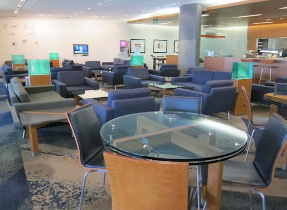 Wellington's international lounge is two small for the three flights that use it most afternoons.