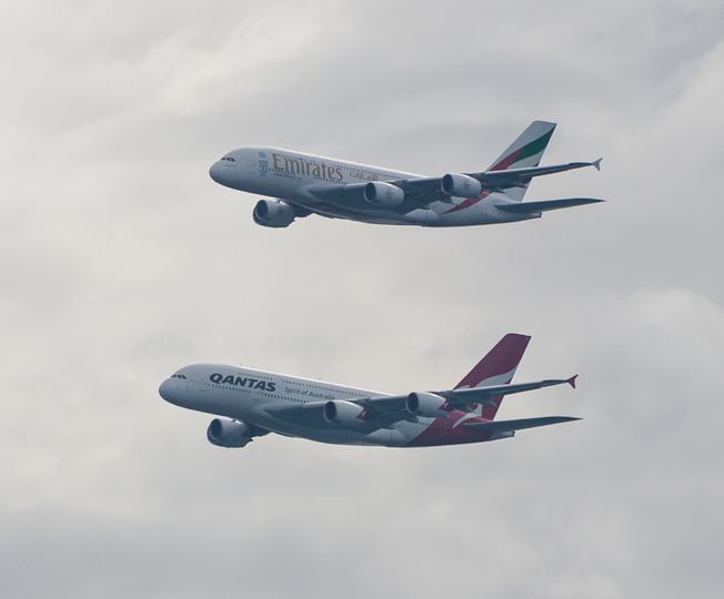 Formation flying. Shaun Amy