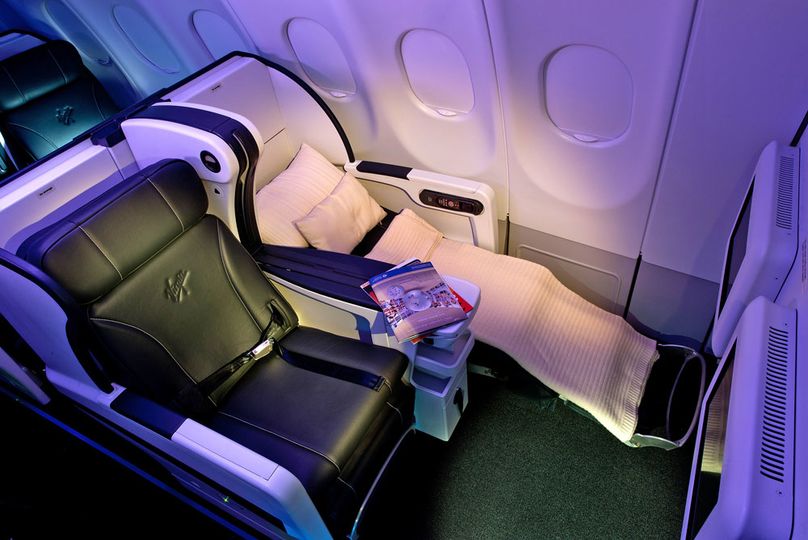 Virgin Australia's A330 business class set a new benchmark for coast-to-coast comfort on the transcontinental trek