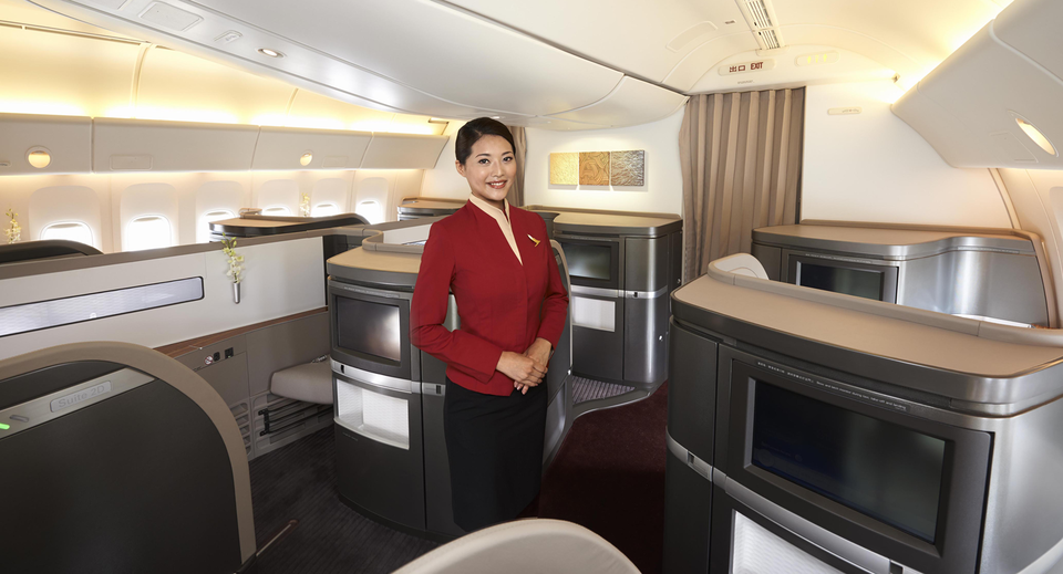 Time's up for Cathay's decade-old first class cabin