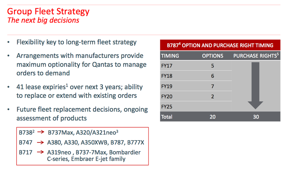 The next big decisions for Qantas International include an A350/B777X choice