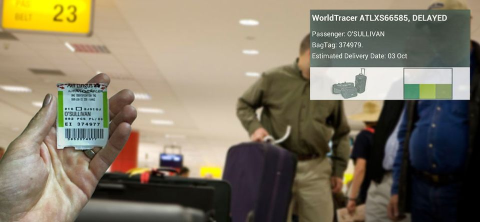 Where's my luggage..? Google Glass can tell you.